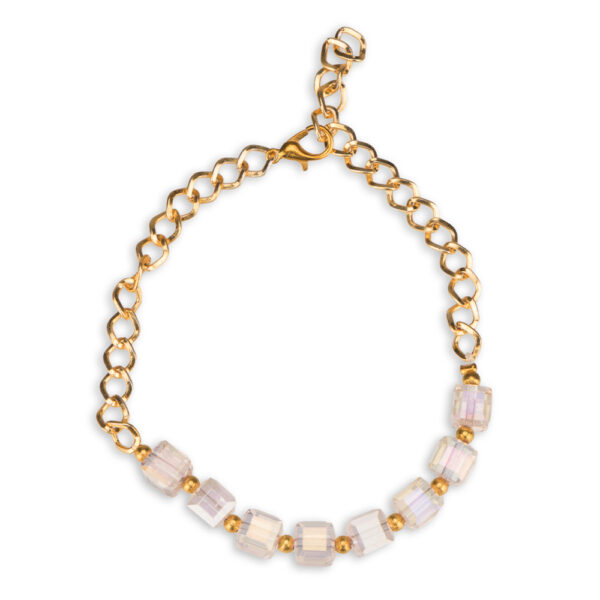 Rose Quartz Glow Bracelet - Image 2