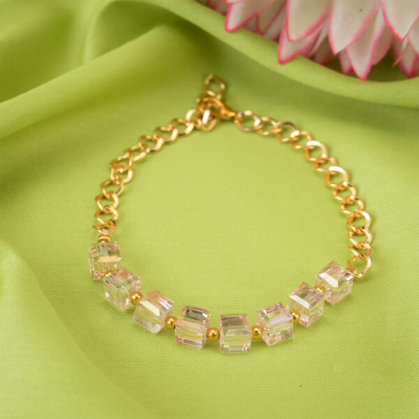 Rose Quartz Glow Bracelet