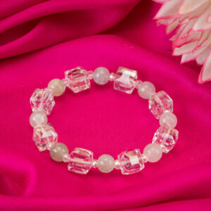 Crystal Glow Beaded Bracelet