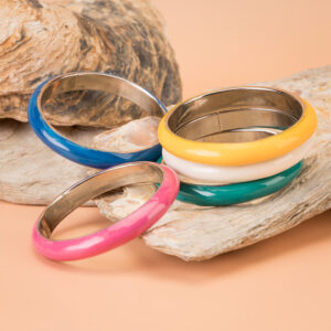 Multicolor Pop Resin Bangles