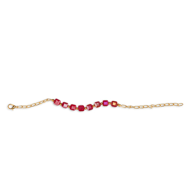 Red Glimmer Bracelet - Image 3