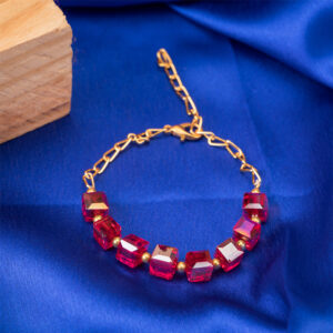 Red Glimmer Bracelet